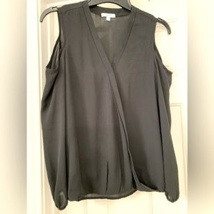 Stella & Dot black dressy top